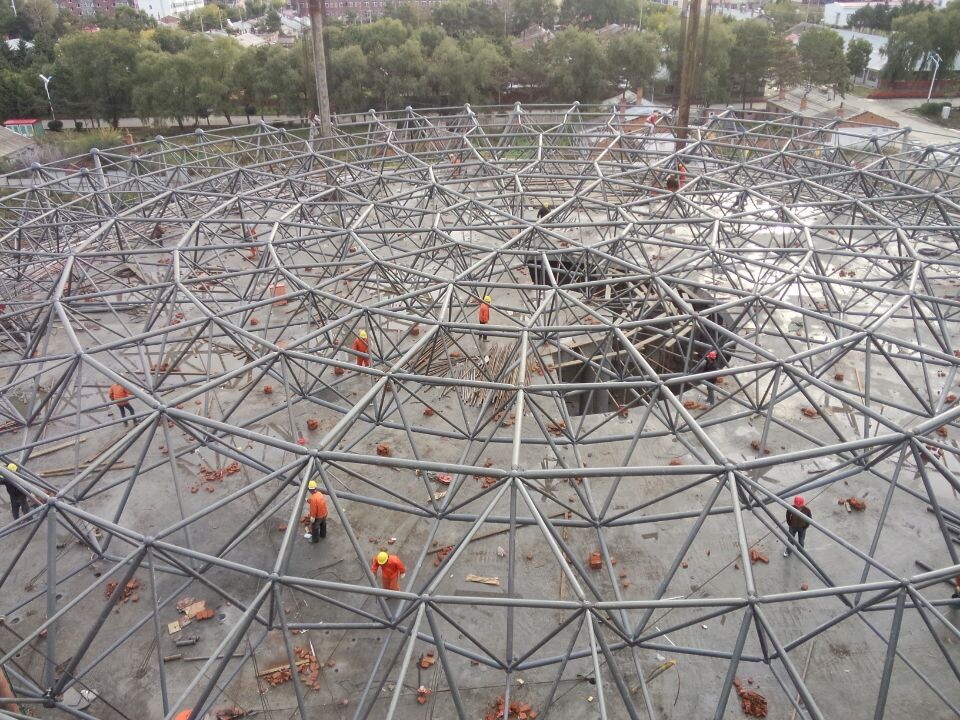 大庆全民健身中心网架